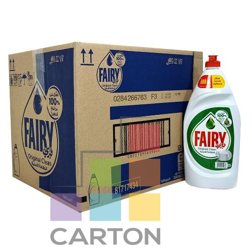 FAIRY ORIGINAL DISH WASH 12*1LTR